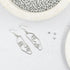 4mm Silver Round Plastic Beads